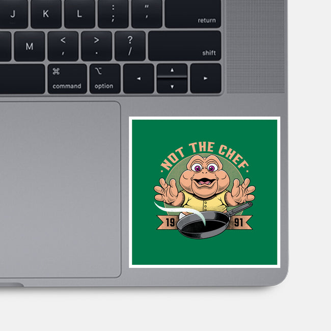 Not The Chef-None-Glossy-Sticker-Alundrart