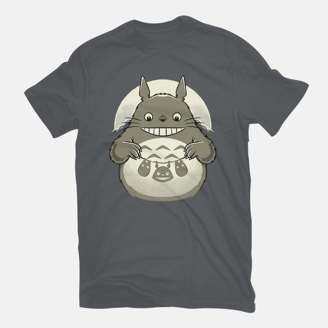 My Neighbor’s Forest Crafts-Womens-Fitted-Tee-Alundrart