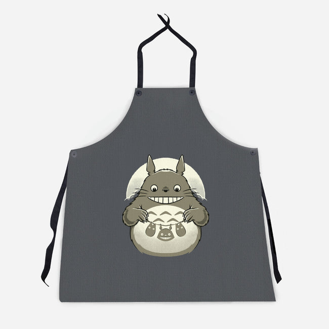 My Neighbor’s Forest Crafts-Unisex-Kitchen-Apron-Alundrart