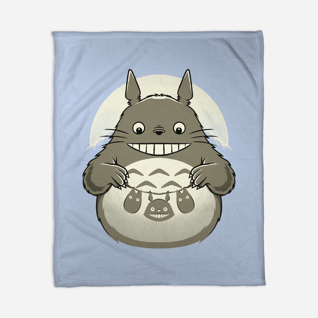My Neighbor’s Forest Crafts-None-Fleece-Blanket-Alundrart