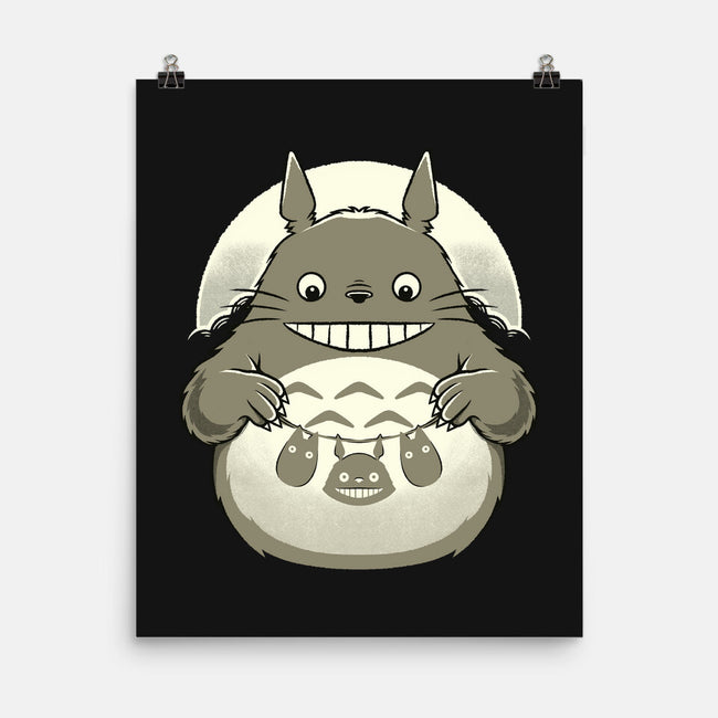 My Neighbor’s Forest Crafts-None-Matte-Poster-Alundrart