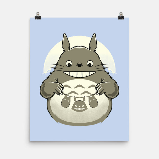My Neighbor’s Forest Crafts-None-Matte-Poster-Alundrart