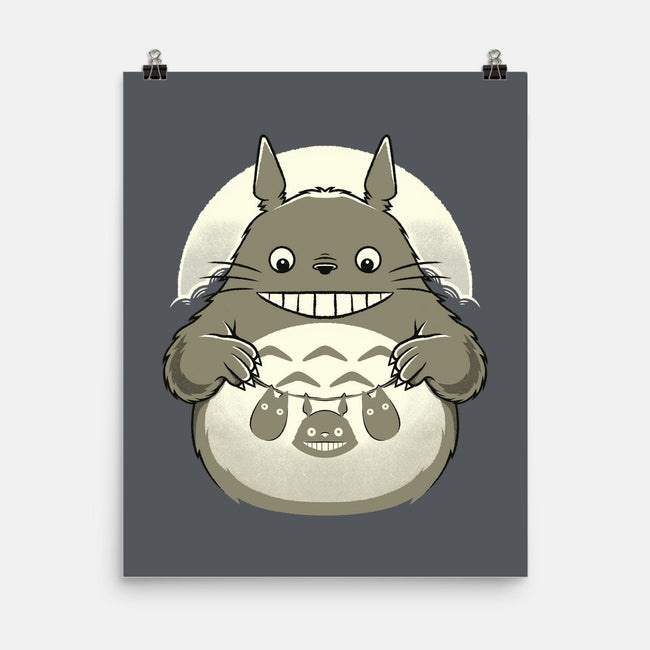 My Neighbor’s Forest Crafts-None-Matte-Poster-Alundrart