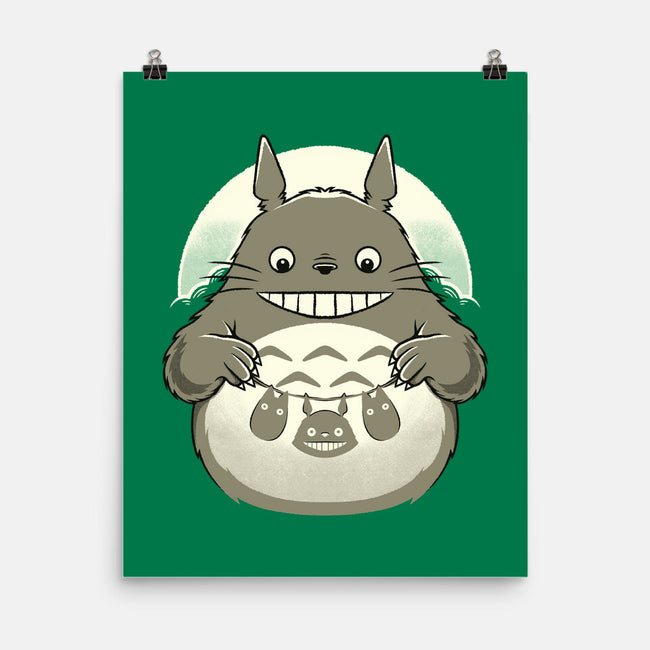 My Neighbor’s Forest Crafts-None-Matte-Poster-Alundrart