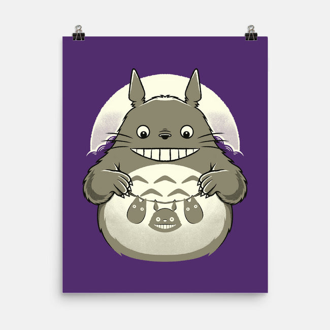 My Neighbor’s Forest Crafts-None-Matte-Poster-Alundrart