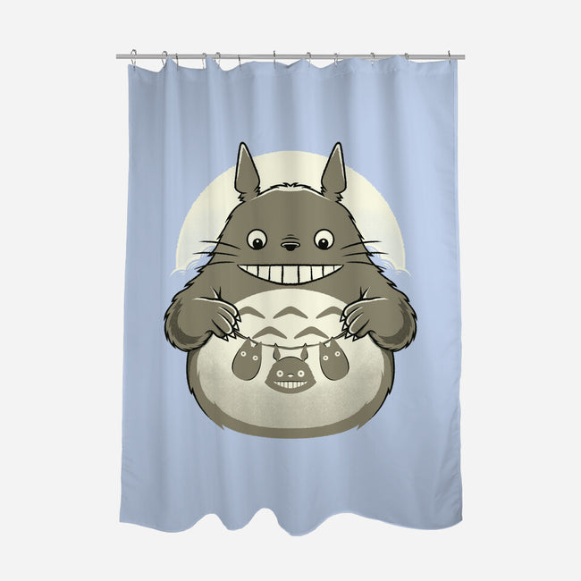 My Neighbor’s Forest Crafts-None-Polyester-Shower Curtain-Alundrart