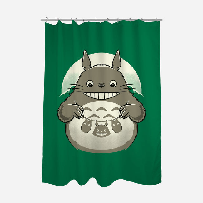 My Neighbor’s Forest Crafts-None-Polyester-Shower Curtain-Alundrart