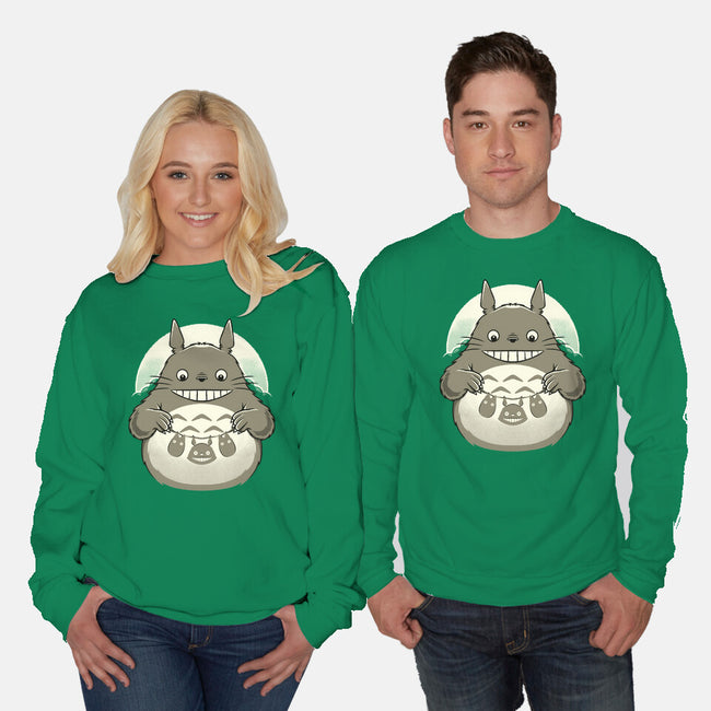 My Neighbor’s Forest Crafts-Unisex-Crew Neck-Sweatshirt-Alundrart