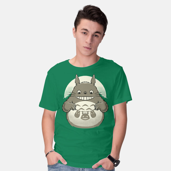 My Neighbor’s Forest Crafts-Mens-Basic-Tee-Alundrart
