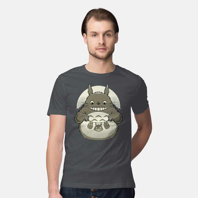 My Neighbor’s Forest Crafts-Mens-Premium-Tee-Alundrart