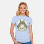 My Neighbor’s Forest Crafts-Womens-Fitted-Tee-Alundrart