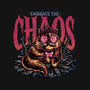 The Cat And The Chaos-None-Drawstring-Bag-glitchygorilla