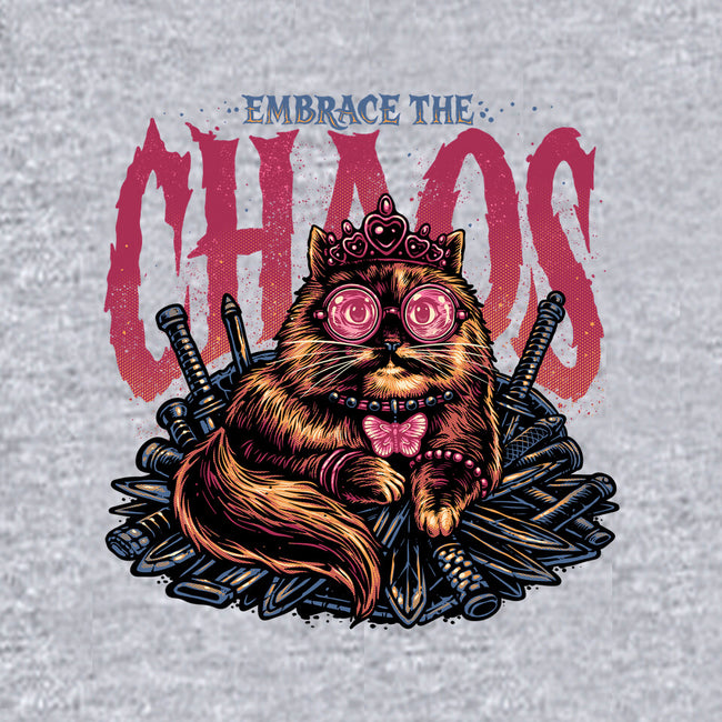 The Cat And The Chaos-Womens-Basic-Tee-glitchygorilla