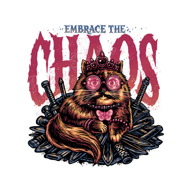 The Cat And The Chaos-Womens-Racerback-Tank-glitchygorilla