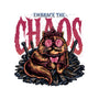 The Cat And The Chaos-Unisex-Basic-Tee-glitchygorilla