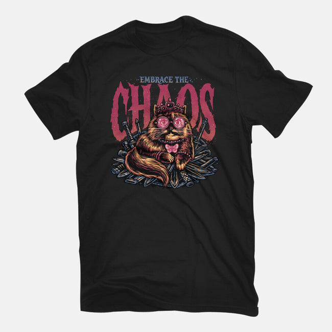 The Cat And The Chaos-Mens-Premium-Tee-glitchygorilla