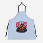 The Cat And The Chaos-Unisex-Kitchen-Apron-glitchygorilla