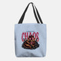 The Cat And The Chaos-None-Basic Tote-Bag-glitchygorilla