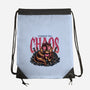 The Cat And The Chaos-None-Drawstring-Bag-glitchygorilla