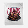 The Cat And The Chaos-None-Fleece-Blanket-glitchygorilla