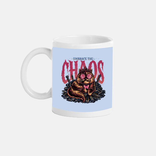 The Cat And The Chaos-None-Mug-Drinkware-glitchygorilla
