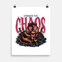 The Cat And The Chaos-None-Matte-Poster-glitchygorilla