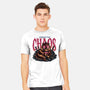 The Cat And The Chaos-Mens-Heavyweight-Tee-glitchygorilla