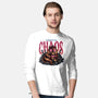 The Cat And The Chaos-Mens-Long Sleeved-Tee-glitchygorilla