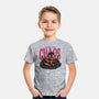 The Cat And The Chaos-Youth-Basic-Tee-glitchygorilla