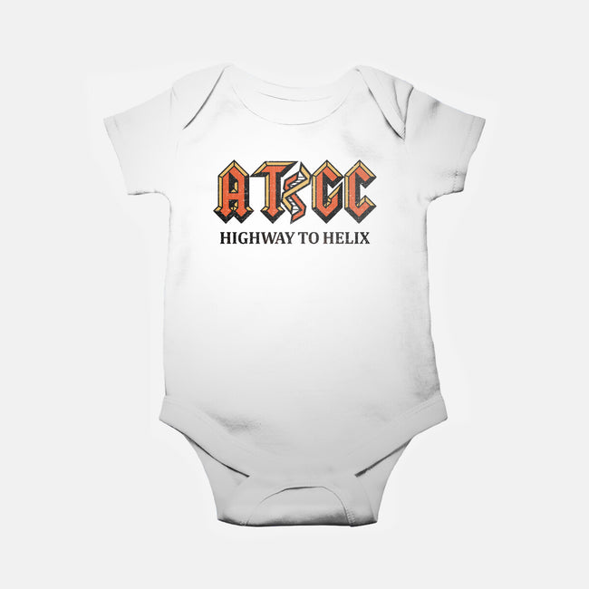 Highway To Helix-Baby-Basic-Onesie-kg07