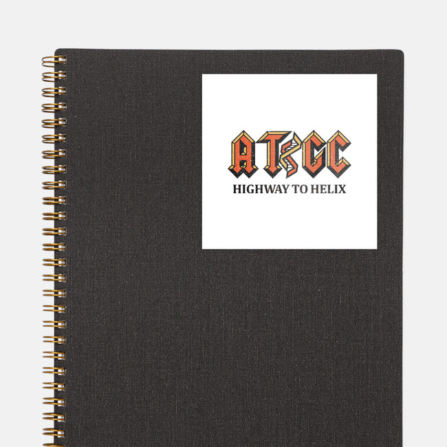 Highway To Helix-None-Glossy-Sticker-kg07
