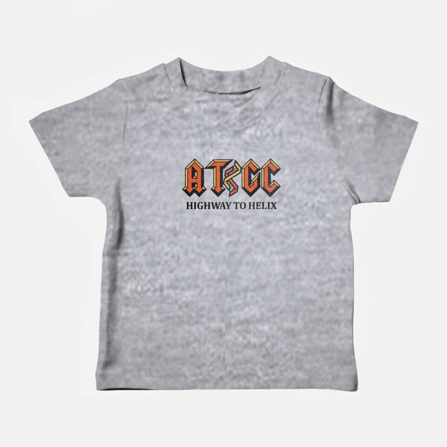 Highway To Helix-Baby-Basic-Tee-kg07