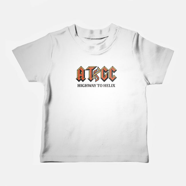 Highway To Helix-Baby-Basic-Tee-kg07