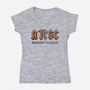 Highway To Helix-Womens-V-Neck-Tee-kg07