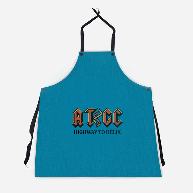 Highway To Helix-Unisex-Kitchen-Apron-kg07