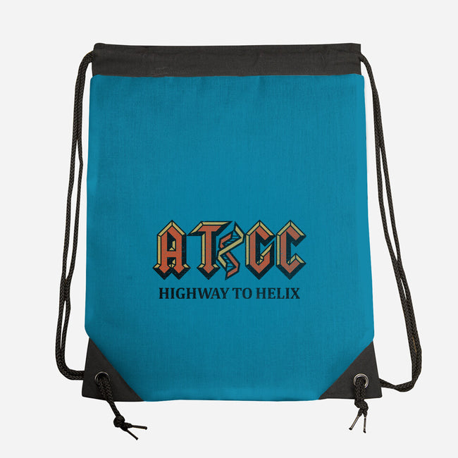 Highway To Helix-None-Drawstring-Bag-kg07