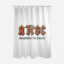 Highway To Helix-None-Polyester-Shower Curtain-kg07