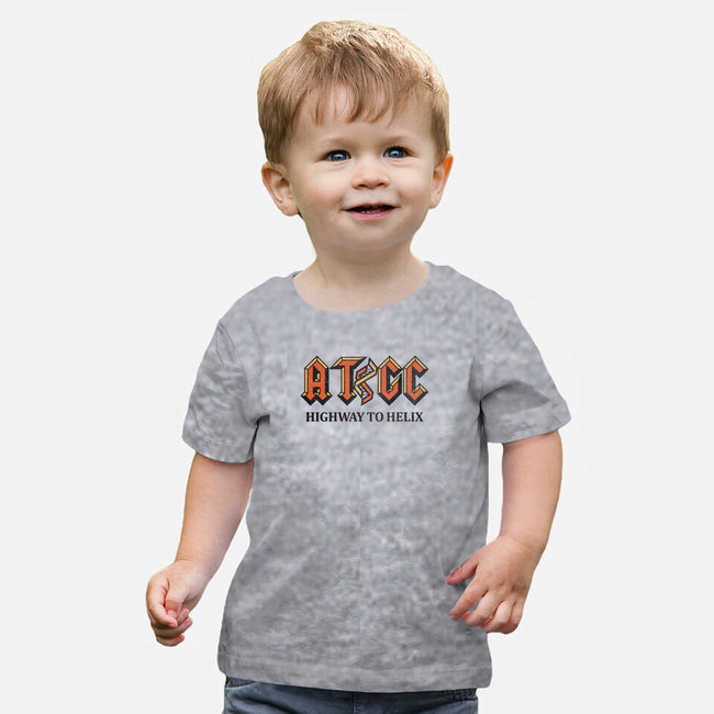 Highway To Helix-Baby-Basic-Tee-kg07