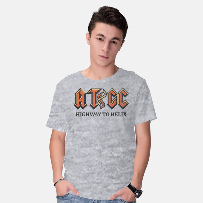 Highway To Helix-Mens-Basic-Tee-kg07