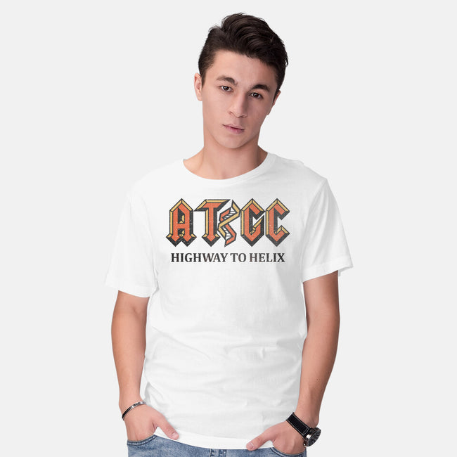 Highway To Helix-Mens-Basic-Tee-kg07