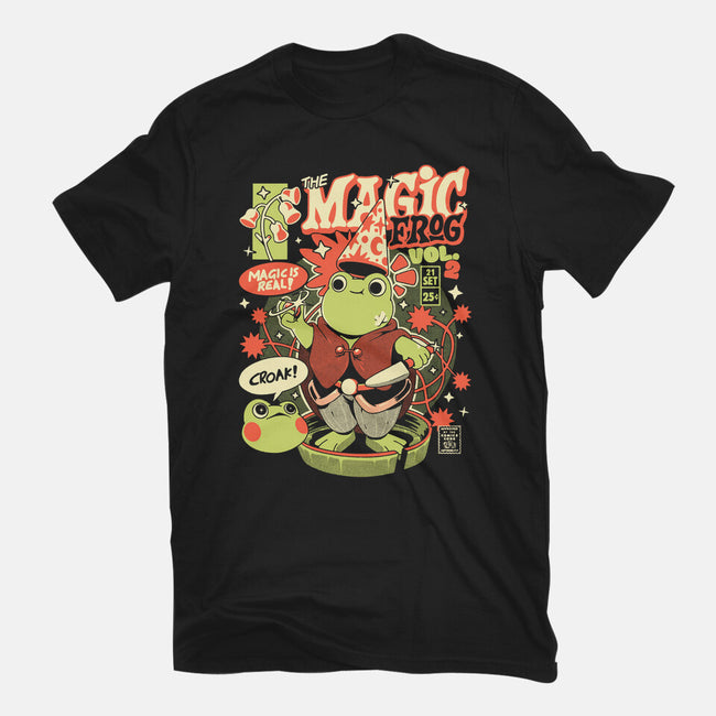 Magic Croak-Unisex-Basic-Tee-ilustrata