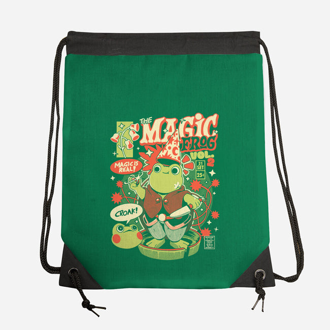 Magic Croak-None-Drawstring-Bag-ilustrata