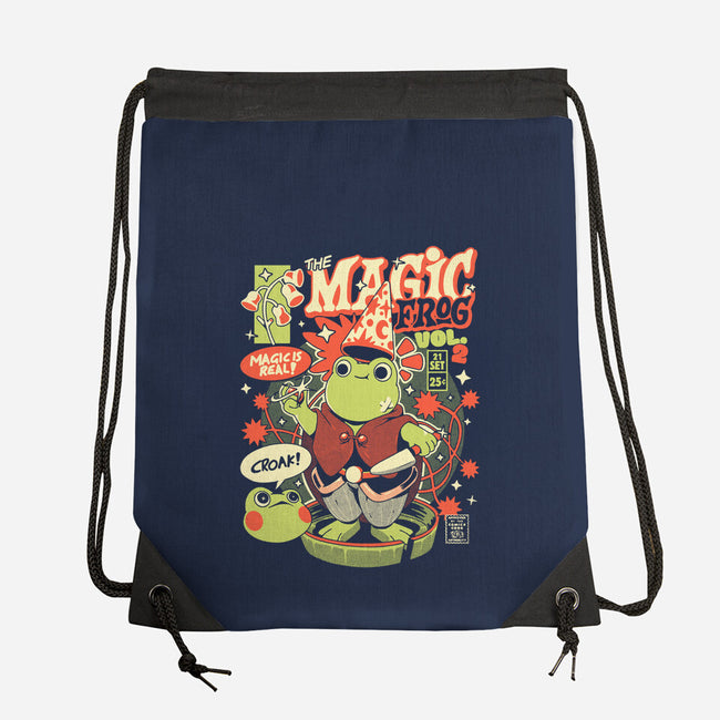Magic Croak-None-Drawstring-Bag-ilustrata