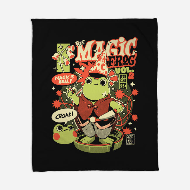 Magic Croak-None-Fleece-Blanket-ilustrata