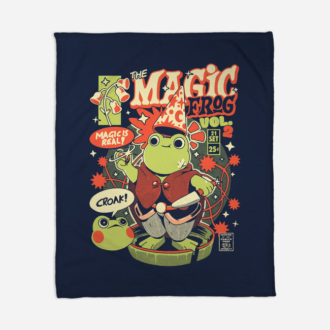 Magic Croak-None-Fleece-Blanket-ilustrata