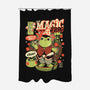 Magic Croak-None-Polyester-Shower Curtain-ilustrata