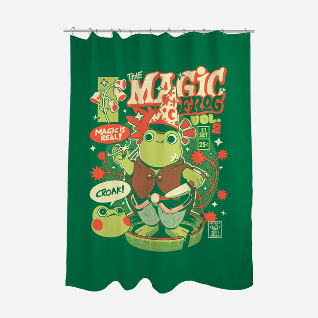 Magic Croak-None-Polyester-Shower Curtain-ilustrata