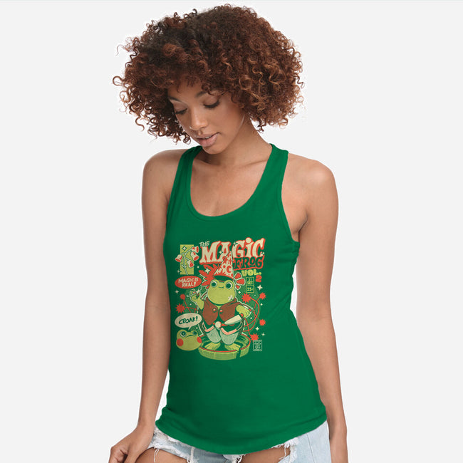 Magic Croak-Womens-Racerback-Tank-ilustrata