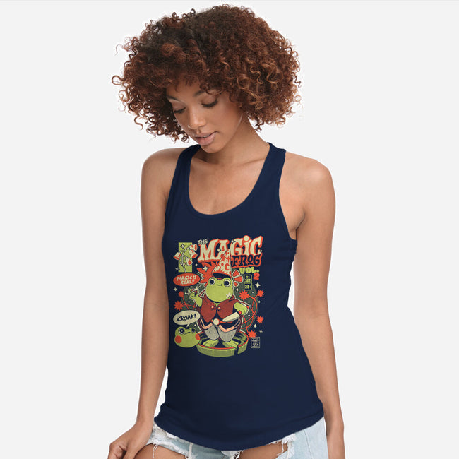 Magic Croak-Womens-Racerback-Tank-ilustrata