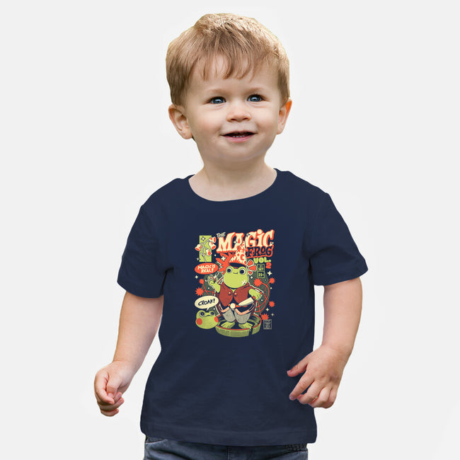 Magic Croak-Baby-Basic-Tee-ilustrata